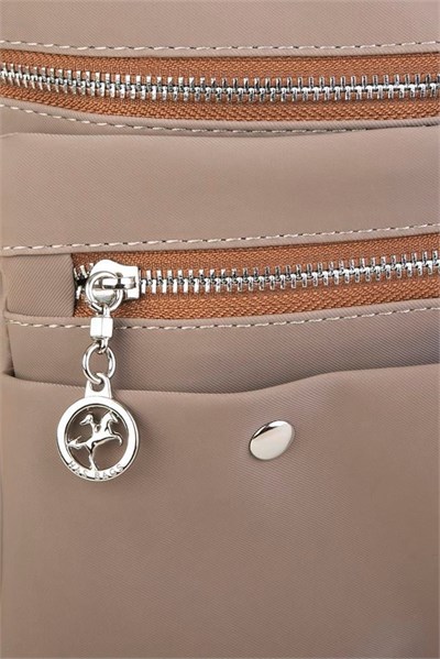 Nas Bag Convertible Backpack and Shoulder Bag - Taupe