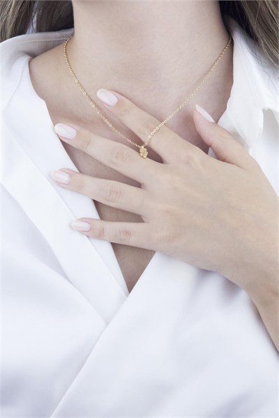 Ş Letter Gold Chain Necklace