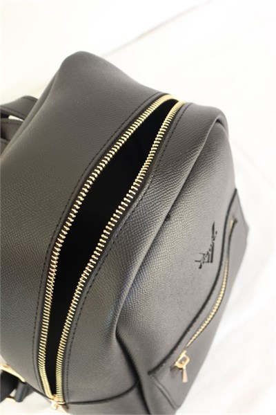 Black Zipper Women’s Backpack