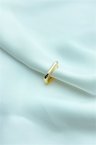 U Model Gold Earrings