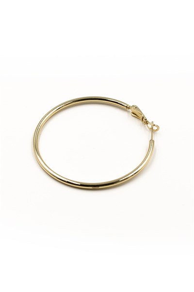 Elegant 4cm Gold Xuping Hoop Earrings | Anti-Allergic and Bright Design