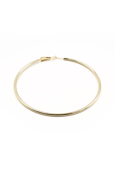 Elegant 7cm Gold Xuping Hoop Earrings | Anti-Allergic and Bright Design