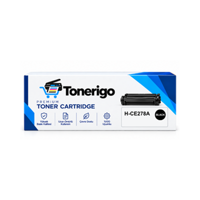 HP CE-278A Muadil Toner Laserjet Pro P1560 1566 1606 M1536 6200d MF-4570 CRG-728