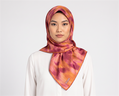 Belli Twill İpek Eşarp 26 Yaz 4006-33 Bej