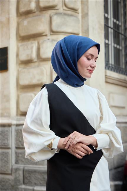 Monogram Pamuk İpek Eşarp 130001-08