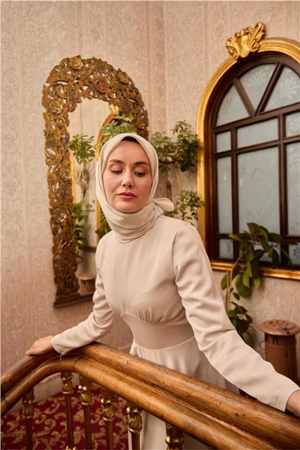 Monogram Pamuk İpek Eşarp 130001-13