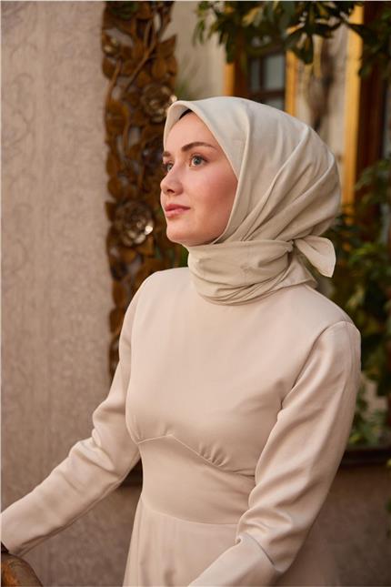 Monogram Pamuk İpek Eşarp 130001-13