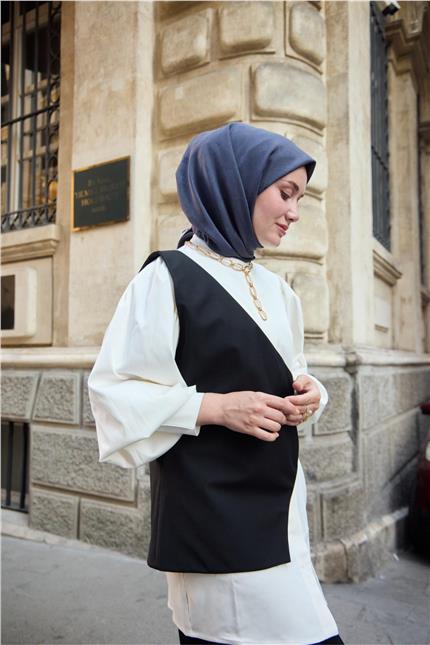 Monogram Pamuk İpek Eşarp 130001-18