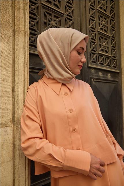 Monogram Pamuk İpek Eşarp 130001-21