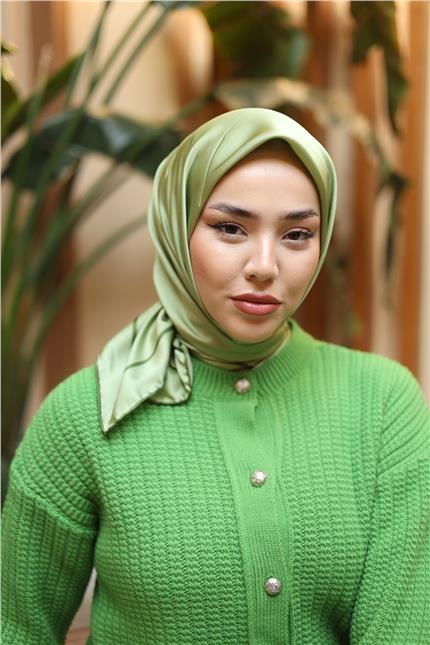 Silk Home Düz Micro Saten Eşarp 28010-15