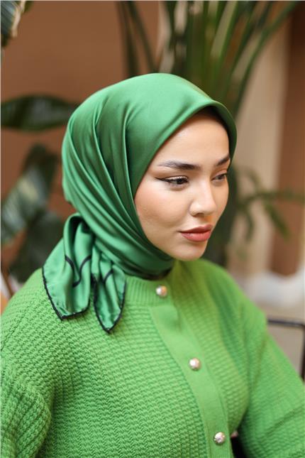 Silk Home Düz Micro Saten Eşarp 28010-14