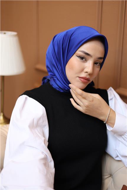 Silk Home Düz Micro Saten Eşarp 28011-07