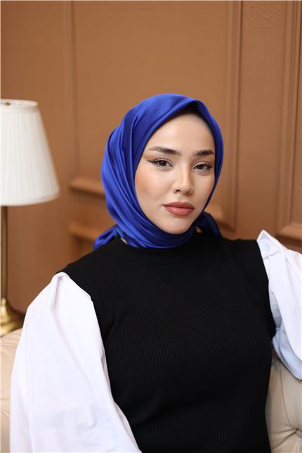 Silk Home Düz Micro Saten Eşarp 28012-06