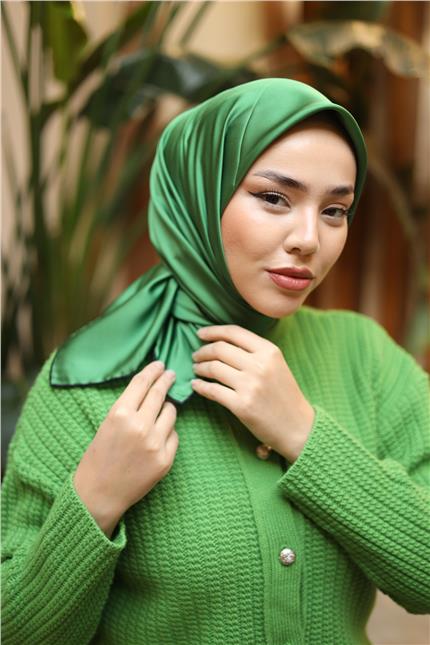Silk Home Düz Micro Saten Eşarp 28013-14