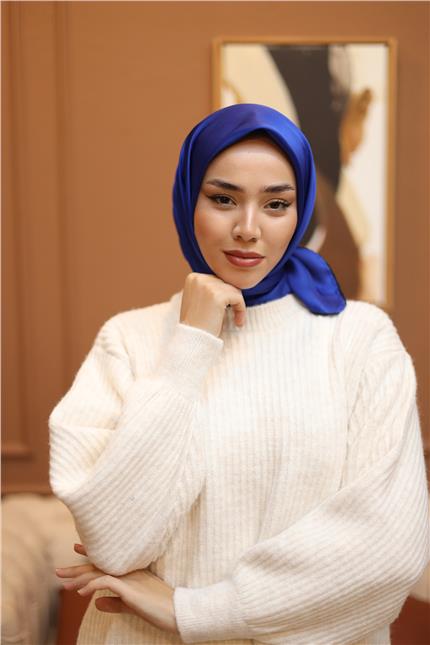 Silk Home Düz Micro Saten Eşarp 28013-06