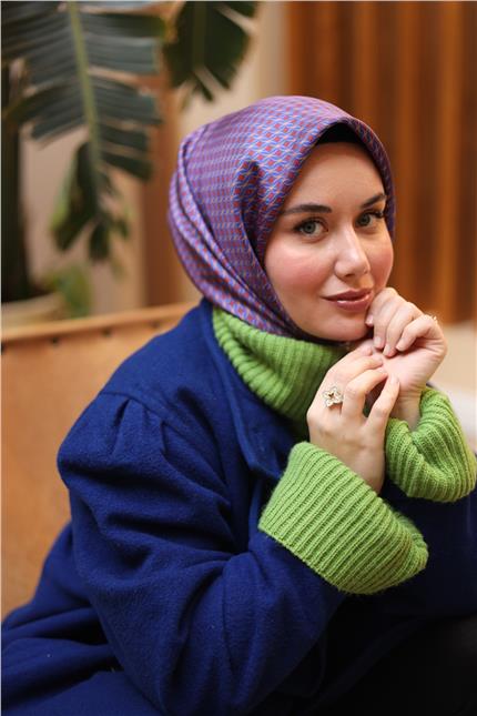 Silk Home Organik Pamuk İpek Eşarp 79013-18