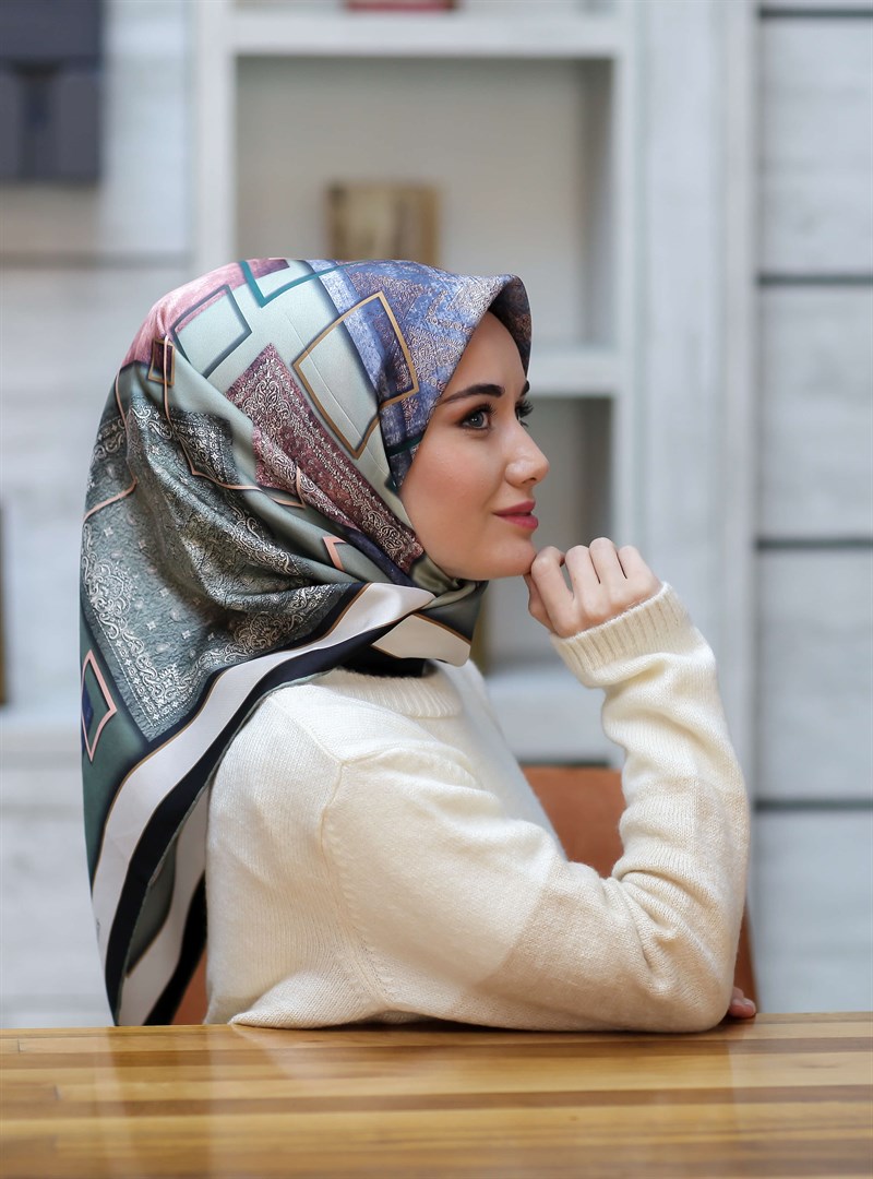 Silk Home %100 Twill İpek Eşarp 11282-07