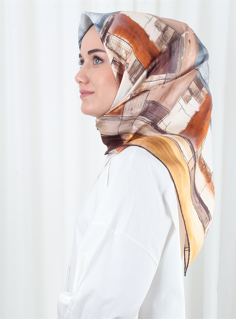 Silk Home %100 Twill İpek Eşarp 11283-16