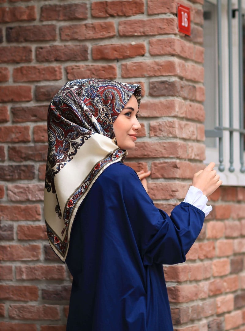 Silk Home %100 Twill İpek Eşarp 10961-15