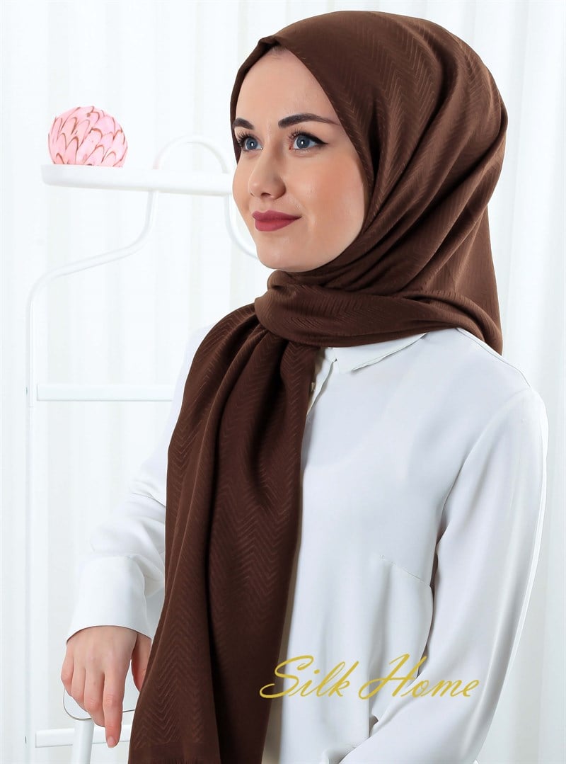 Balık Sırtı Şal 60121-08