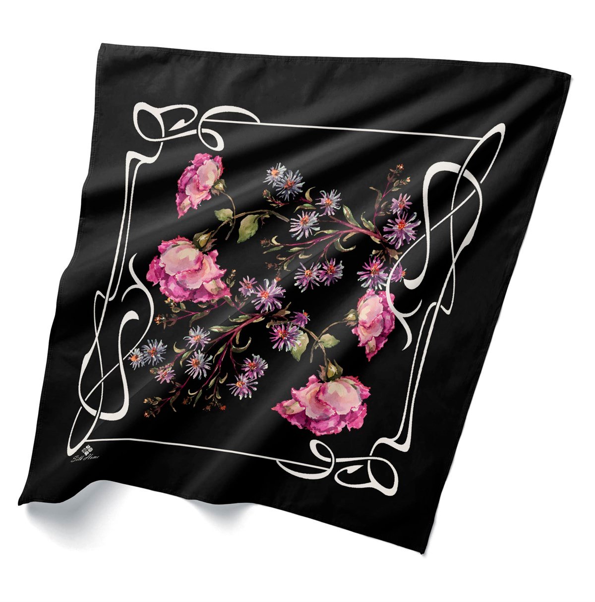 Çiçek Desenli Bandana 20101-01