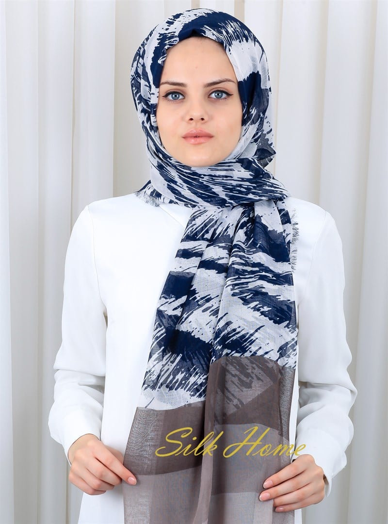 Silk Home Desenli Haiti Şal 180819-13
