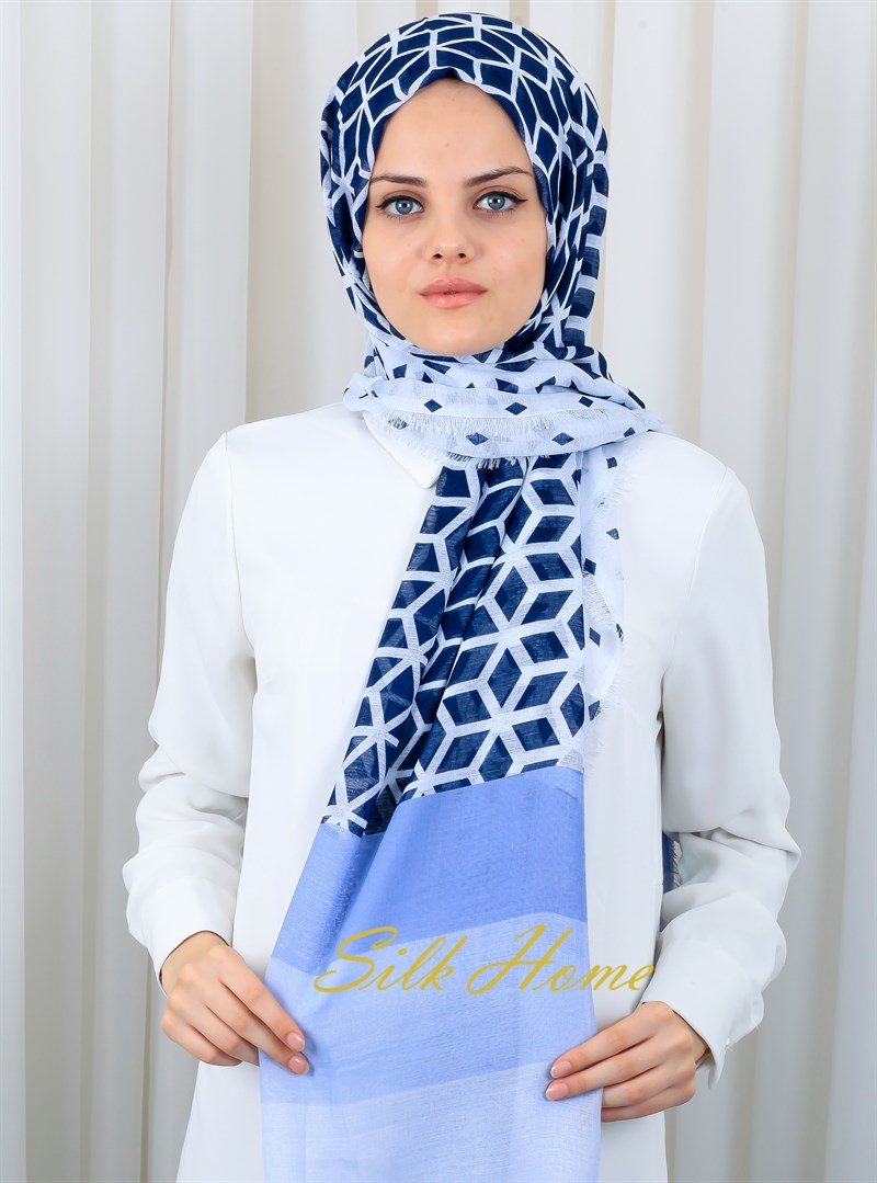 Silk Home Desenli Haiti Şal 180820-03