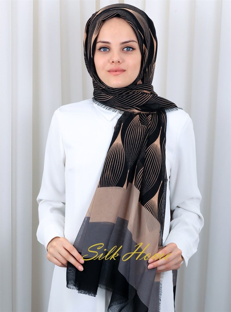 Silk Home Desenli Haiti Şal 180821-10