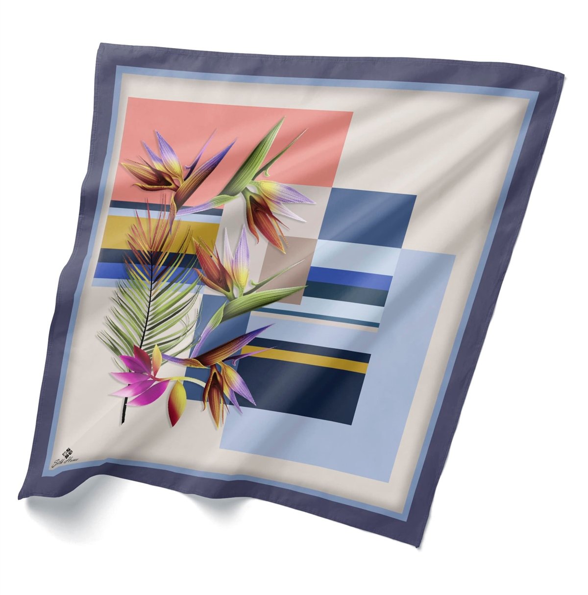 Geometrik Desenli Bandana 20140-01