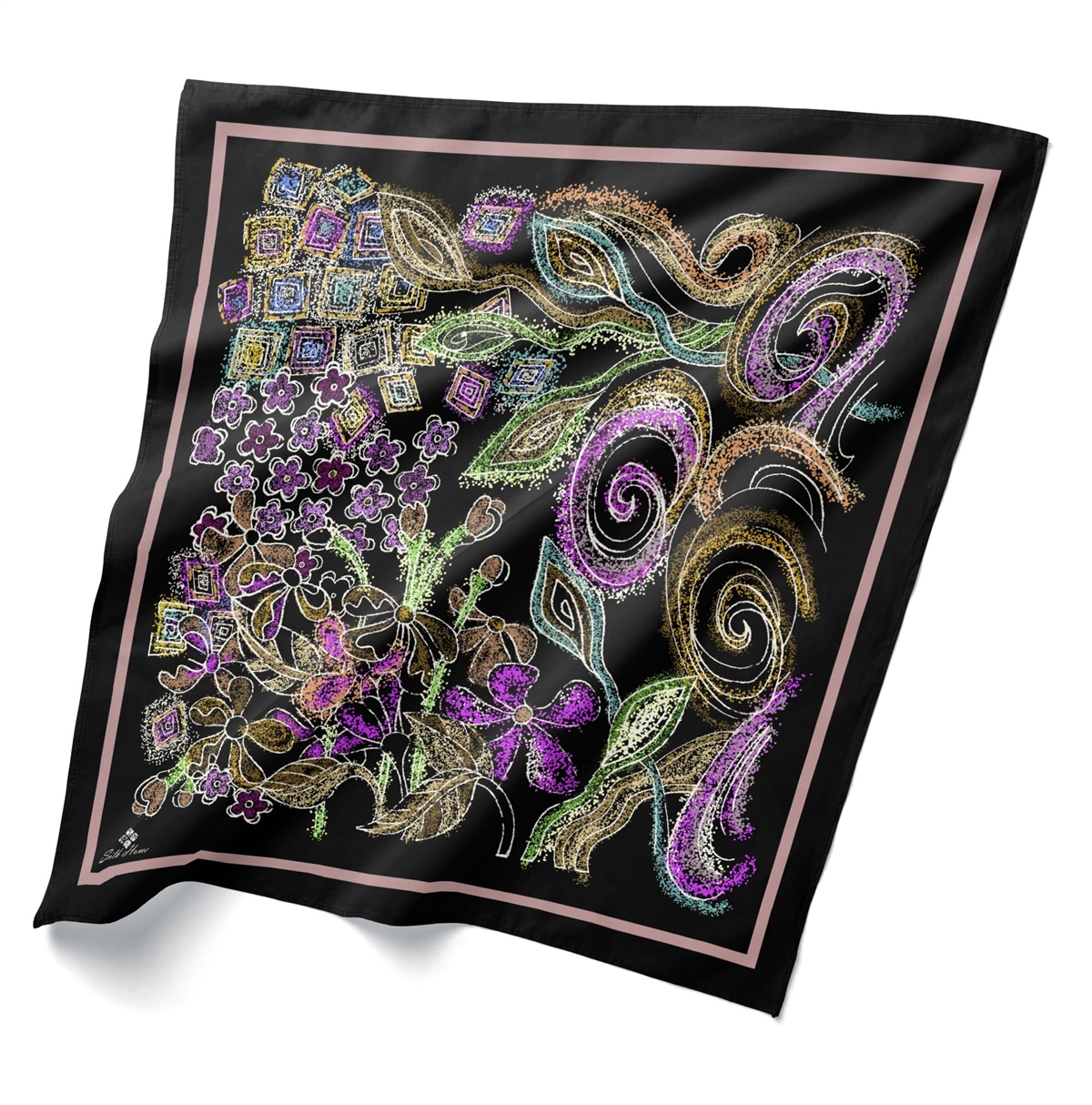 Geometrik Desenli Bandana 20153-01