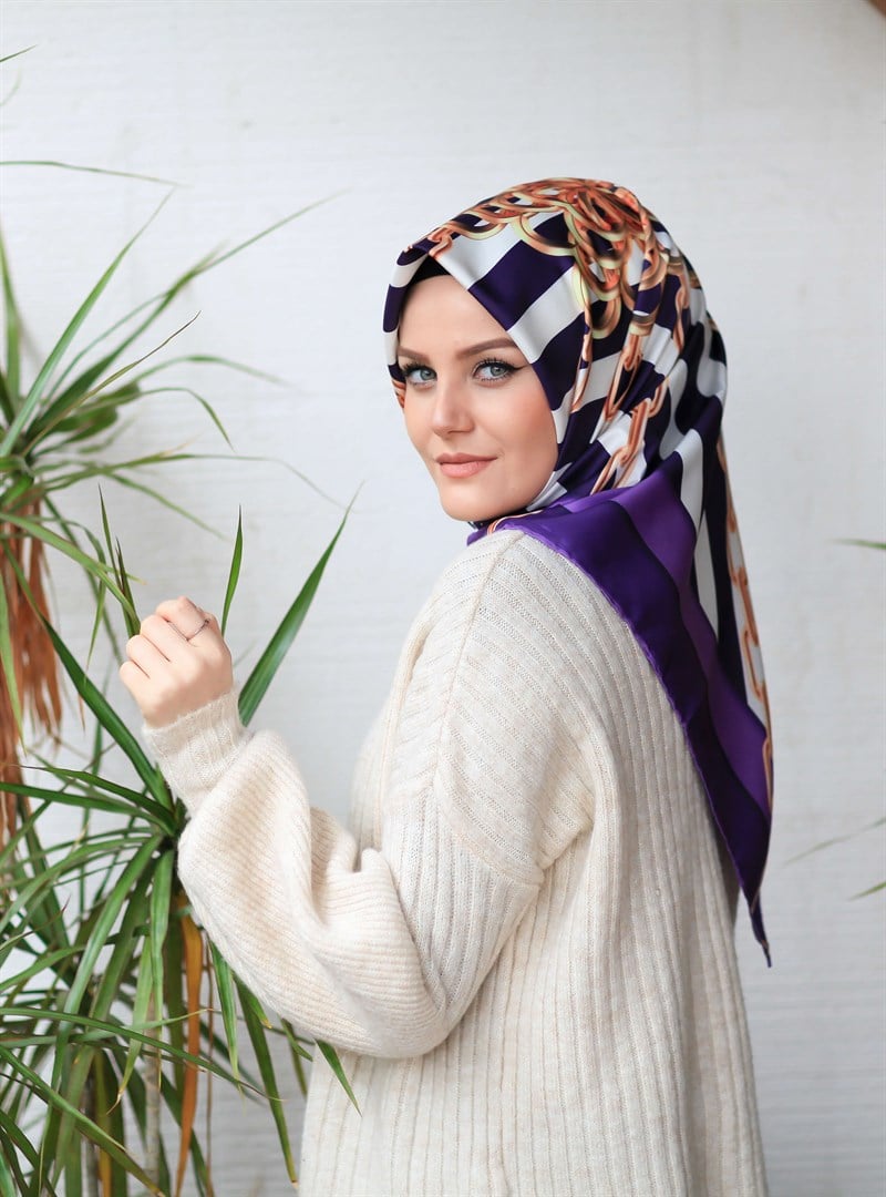Silk Home Polyester Twill Eşarp 30006-03