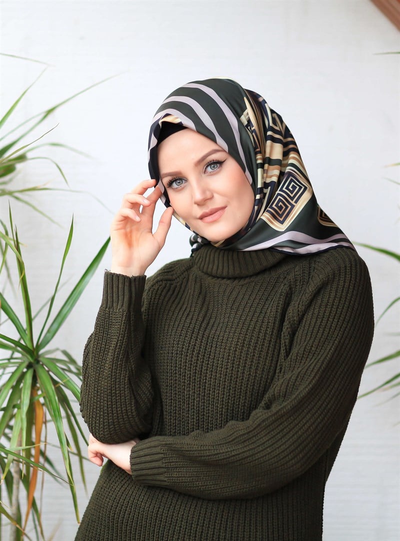 Silk Home Polyester Twill Eşarp 30007-01