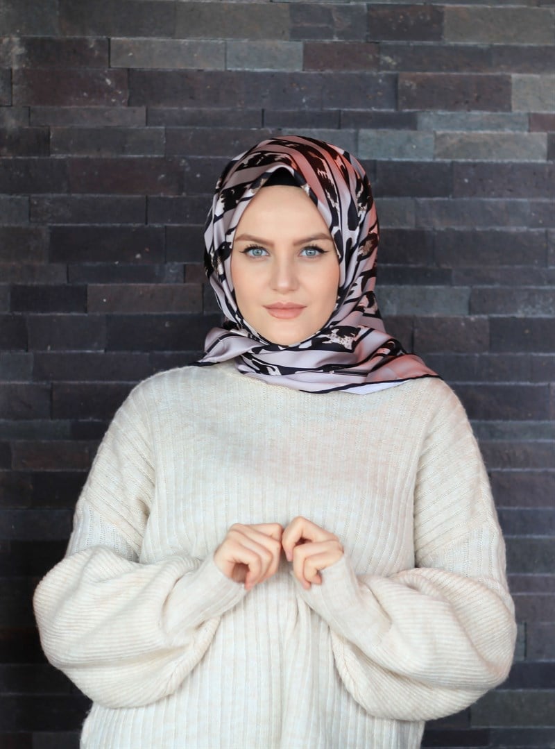 Silk Home Polyester Twill Eşarp 30008-09