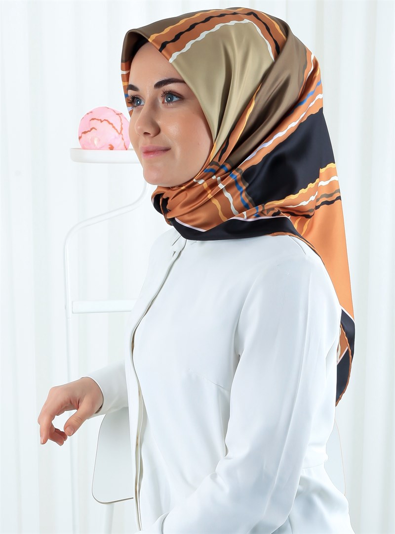Silk Home Polyester Twill Eşarp 30016-04