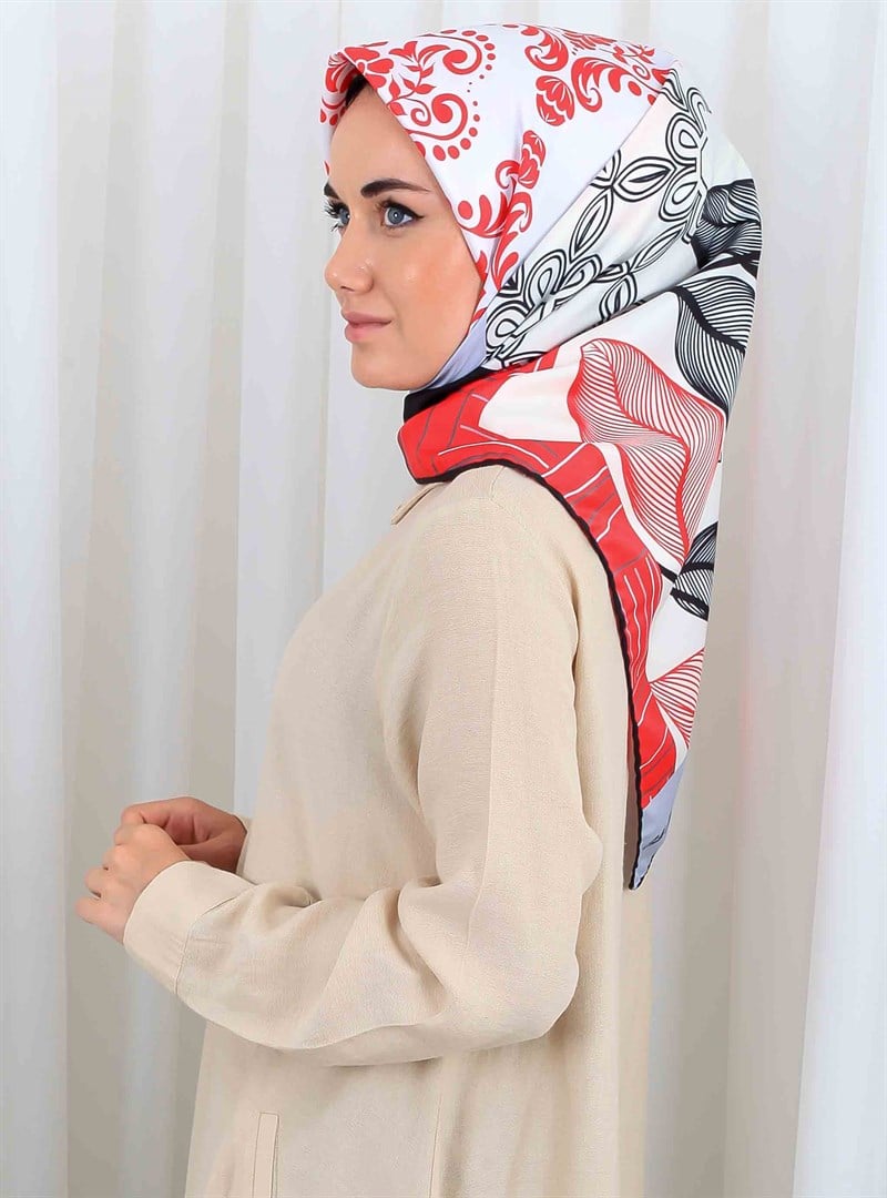 Silk Home Polyester Twill Eşarp 30027-06
