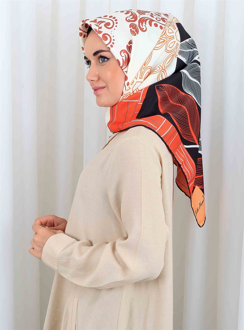 Silk Home Polyester Twill Eşarp 30027-07