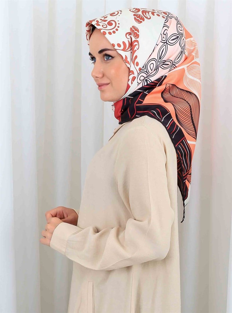 Silk Home Polyester Twill Eşarp 30027-09