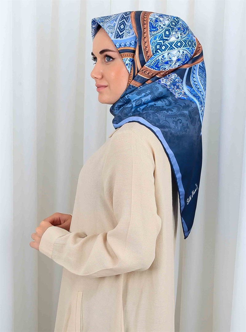 Silk Home Polyester Twill Eşarp 30028-02