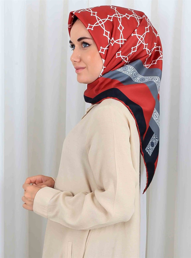 Silk Home Polyester Twill Eşarp 30029-01