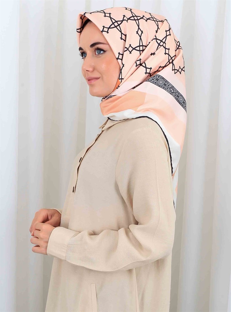 Silk Home Polyester Twill Eşarp 30029-02
