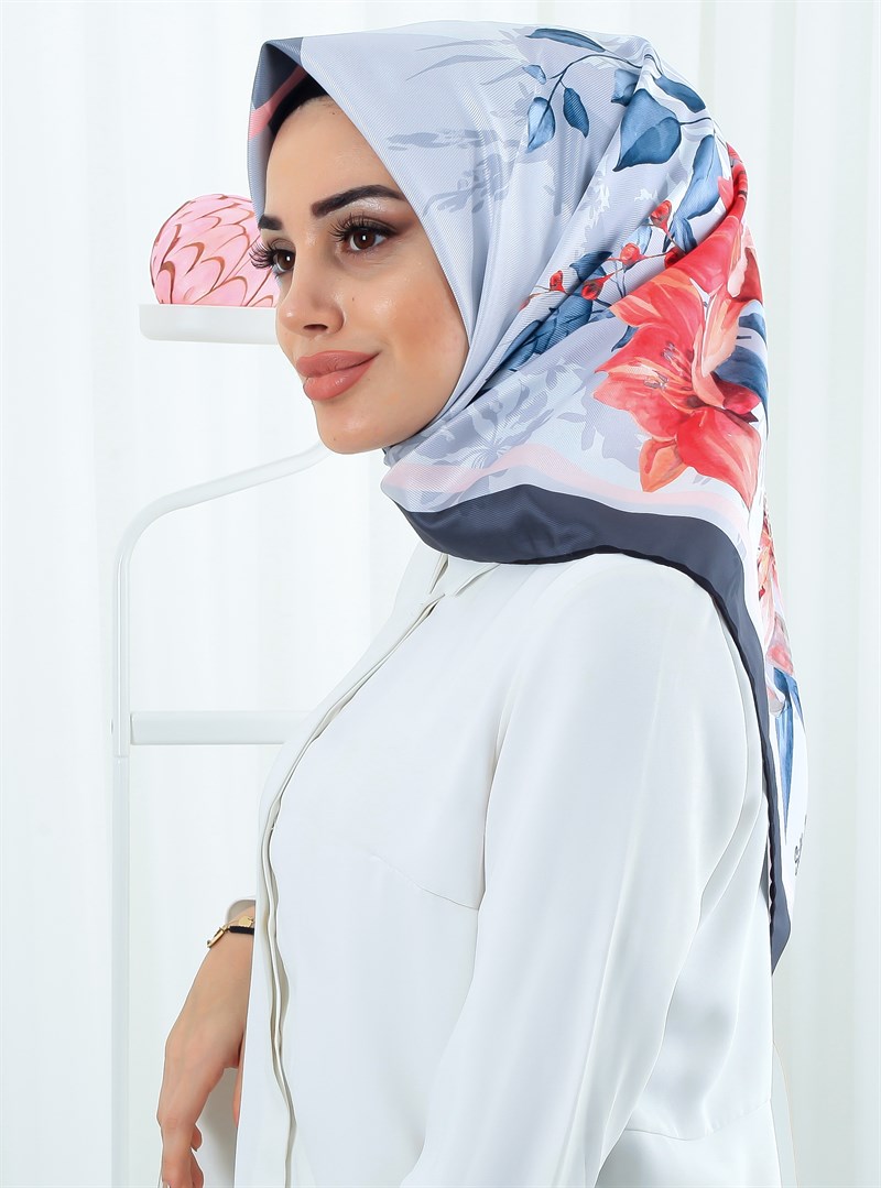 Silk Home Polyester Twill Eşarp 72011-12