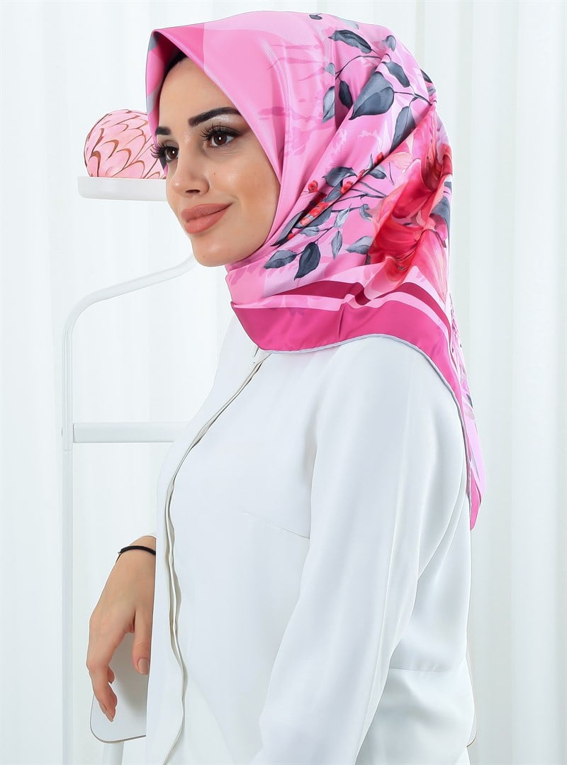 Silk Home Polyester Twill Eşarp 72011-14