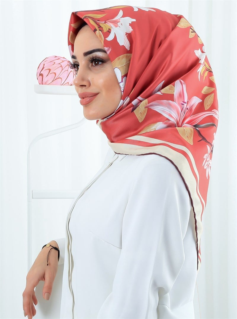 Silk Home Polyester Twill Eşarp 72013-03