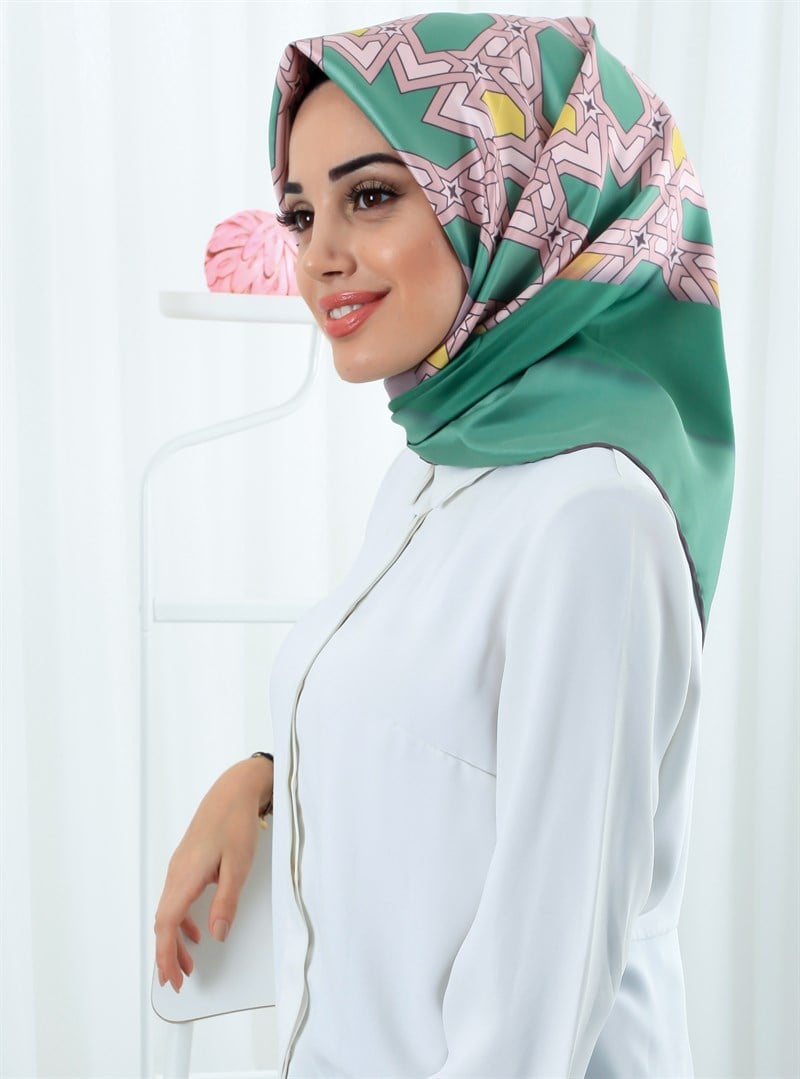 Silk Home Polyester Twill Eşarp 72018-10