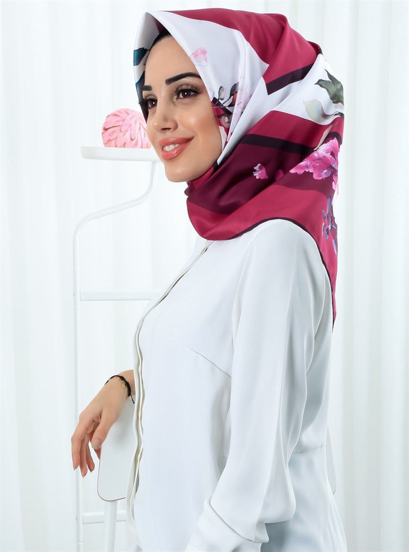 Silk Home Polyester Twill Eşarp 72021-05