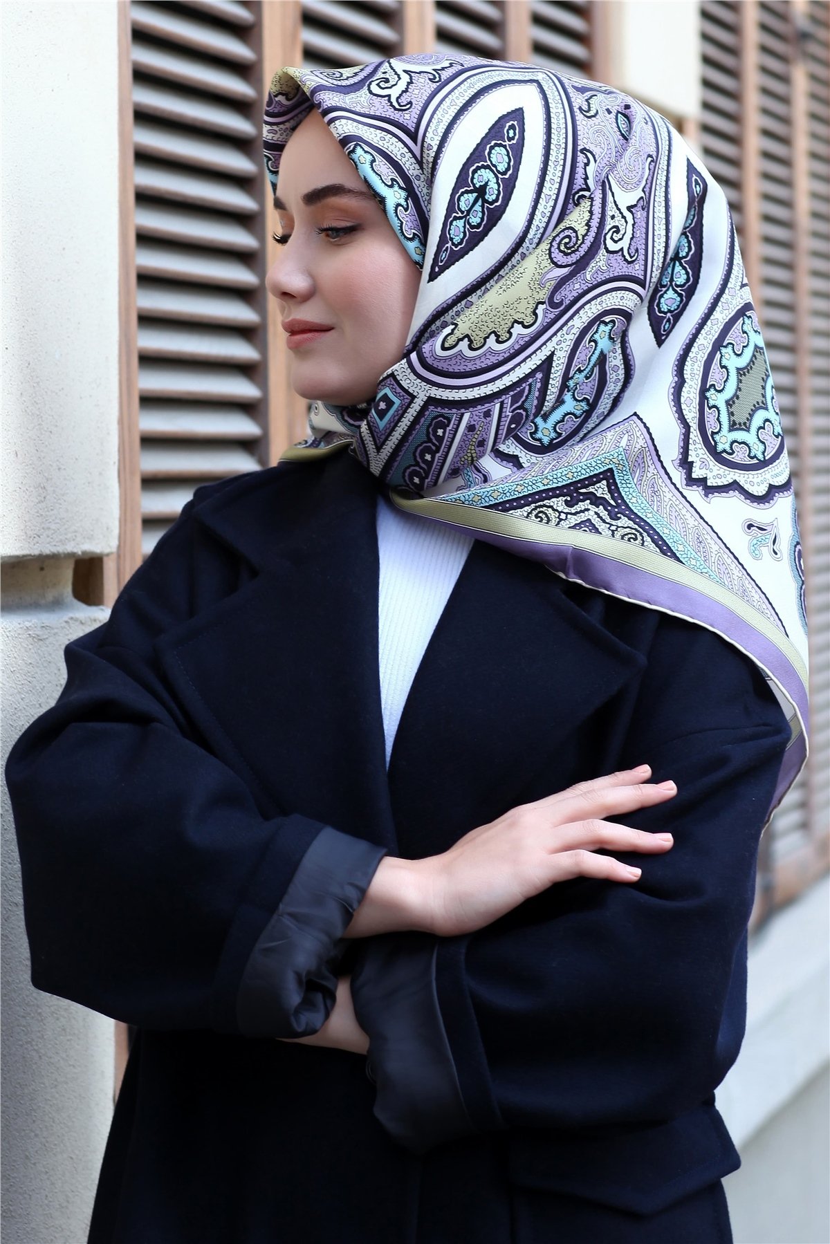 Silk Home %100 Twill İpek Eşarp 10431-03