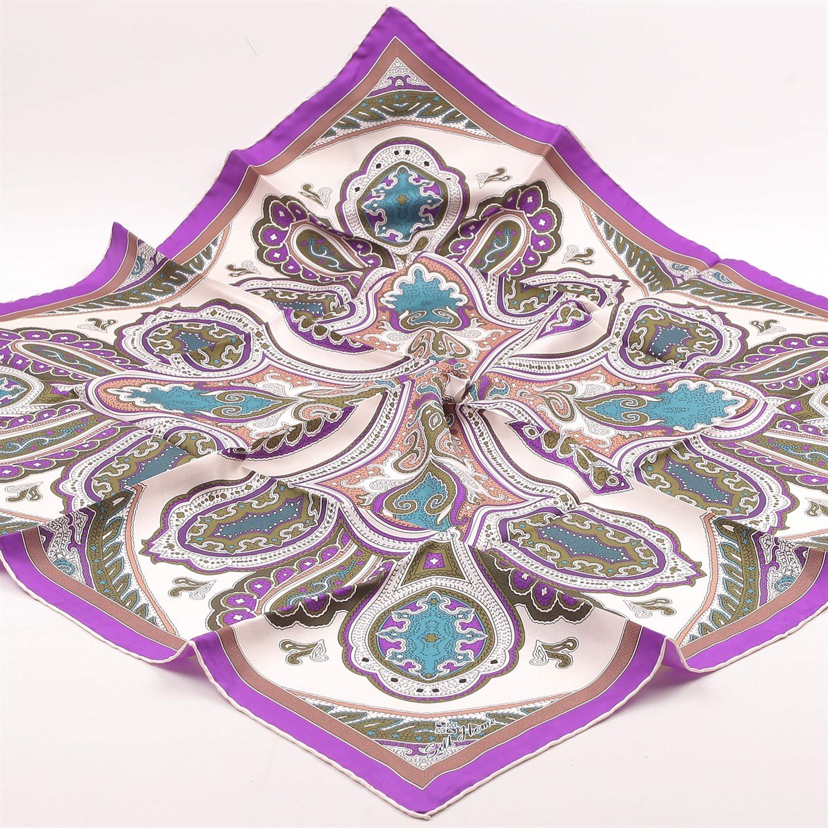 Silk Home %100 Twill İpek Eşarp 10431-20
