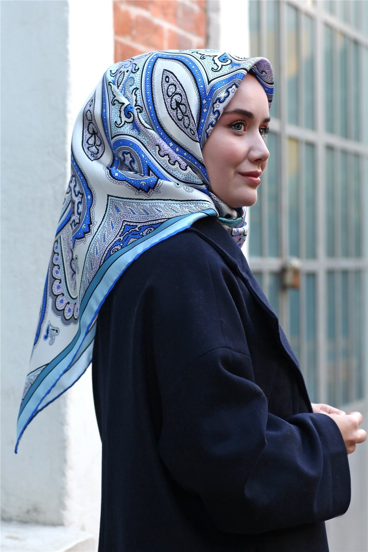 Silk Home %100 Twill İpek Eşarp 10431-22