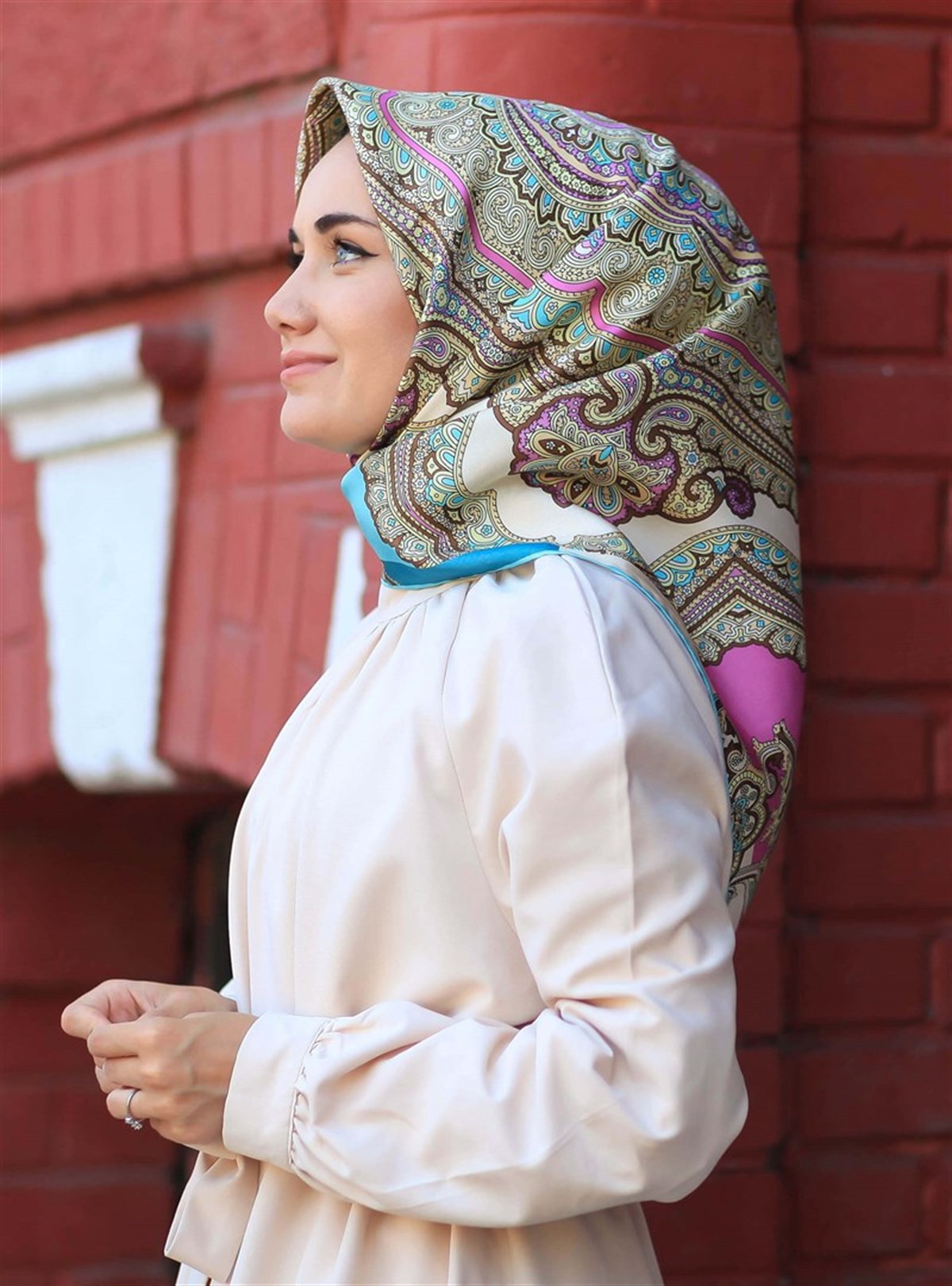 Silk Home %100 Twill İpek Eşarp 10583-07
