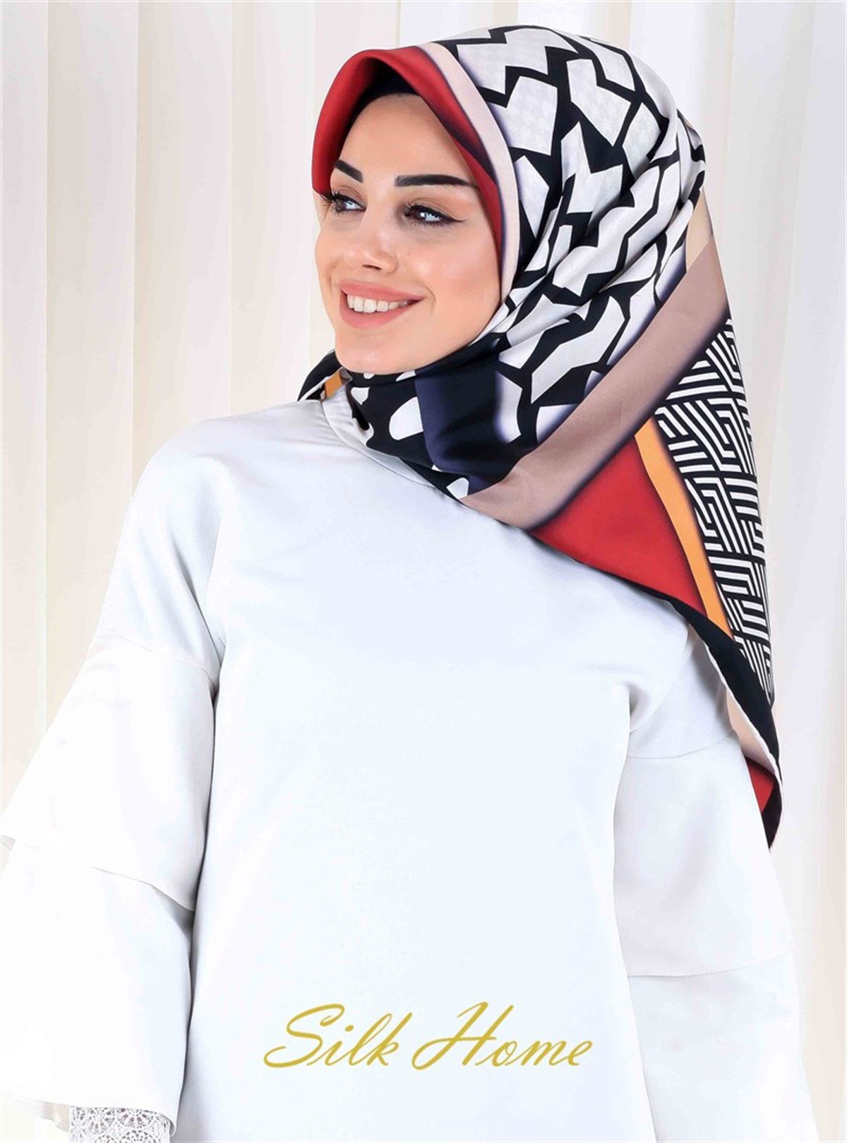 Silk Home %100 Twill İpek Eşarp 11081-09